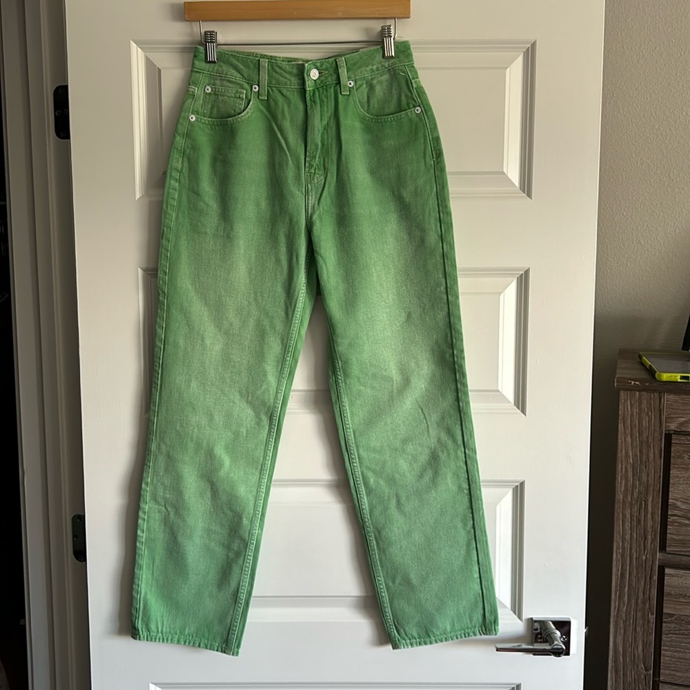 NWT FREE PEOPLE WE THE FREE THE PACIFICA HIGH RISE DENIM JEANS PANTS SIZE 27